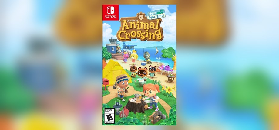 Animal Crossing: New Horizons US Nintendo Switch box art
