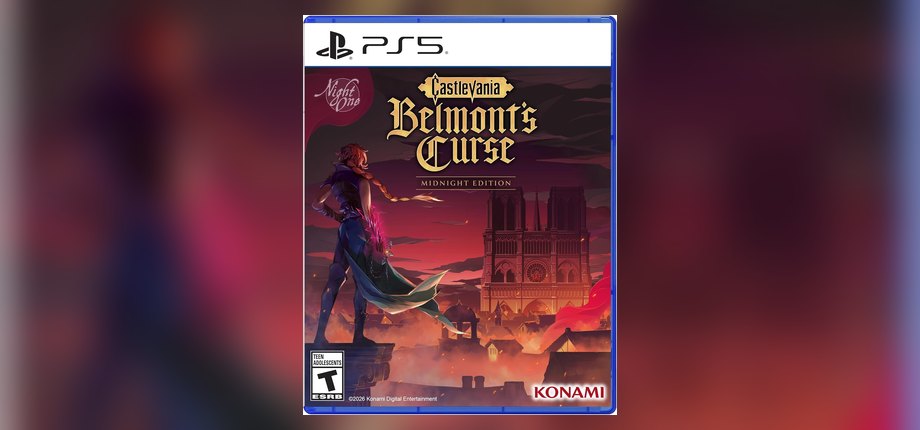 Castlevania: Belmont's Curse Night One Edition US PS5 box art