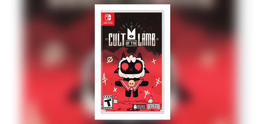 Cult of the Lamb US Nintendo Switch box art