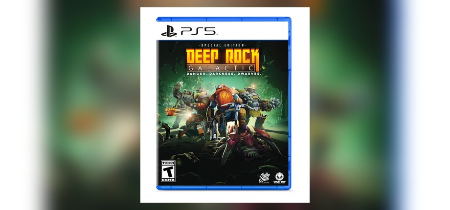 Deep Rock Galactic: Special Edition US PS5 box art