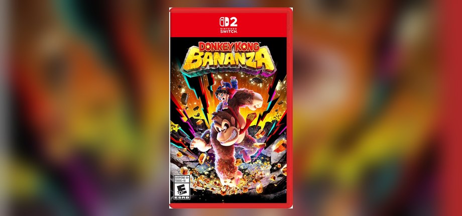 Donkey Kong Bananza US Nintendo Switch 2 box art