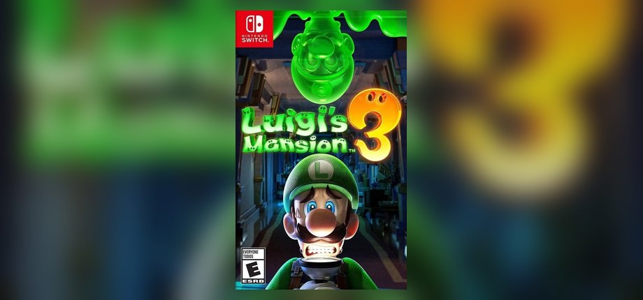 Luigi's Mansion 3 US Nintendo Switch box art