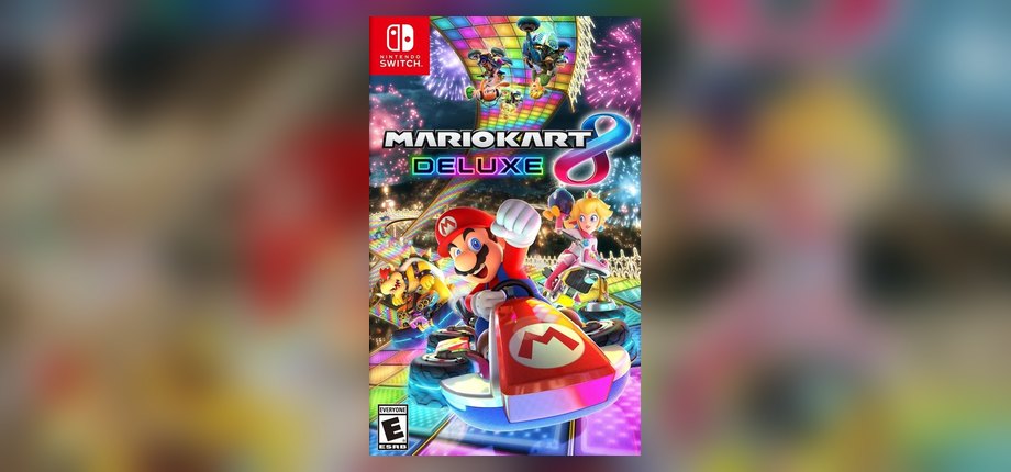 Mario Kart 8 Deluxe US Nintendo Switch box art