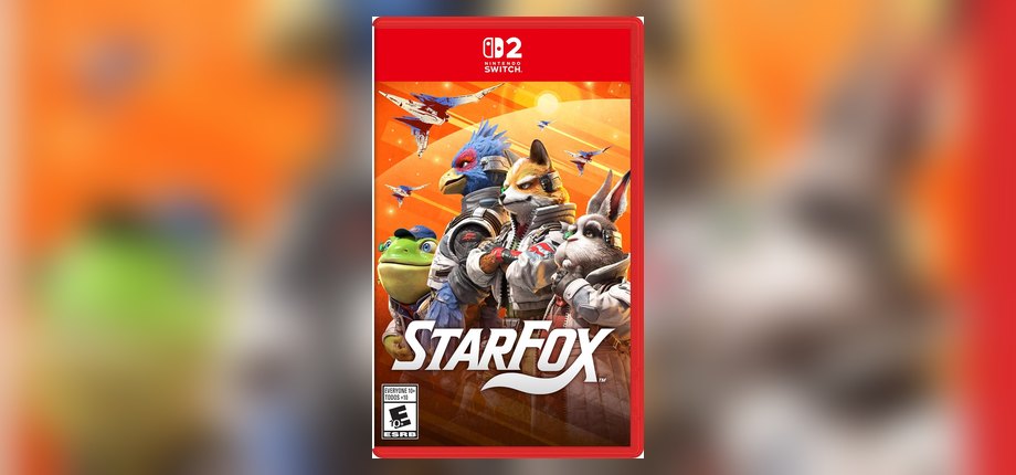 Star Fox US Nintendo Switch 2 box art