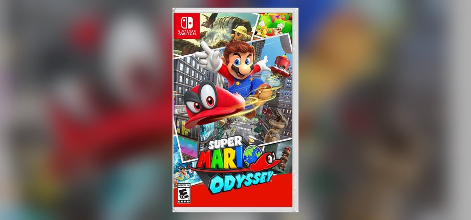 Super Mario Odyssey US Nintendo Switch box art