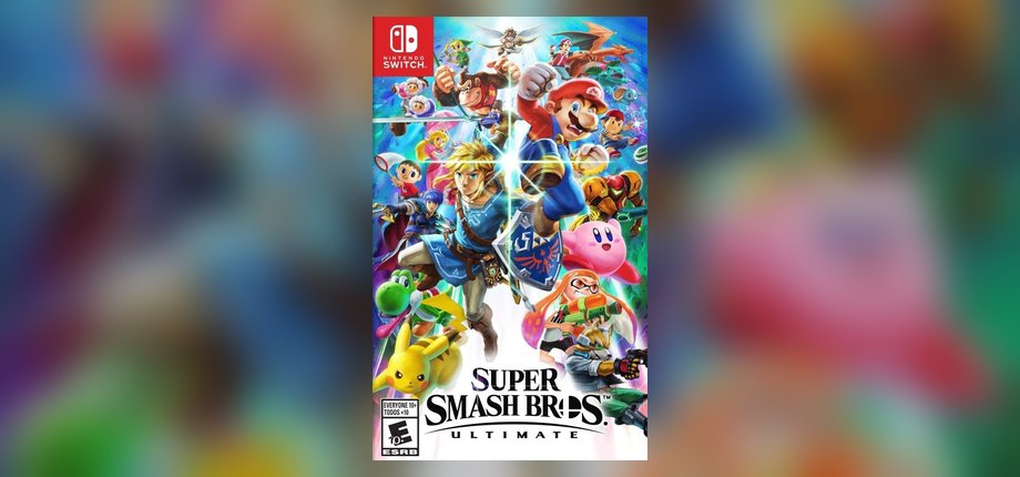 Super Smash Bros. Ultimate US Nintendo Switch box art